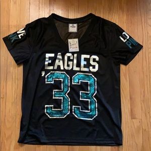 Large VS Pink Eagles Jersey